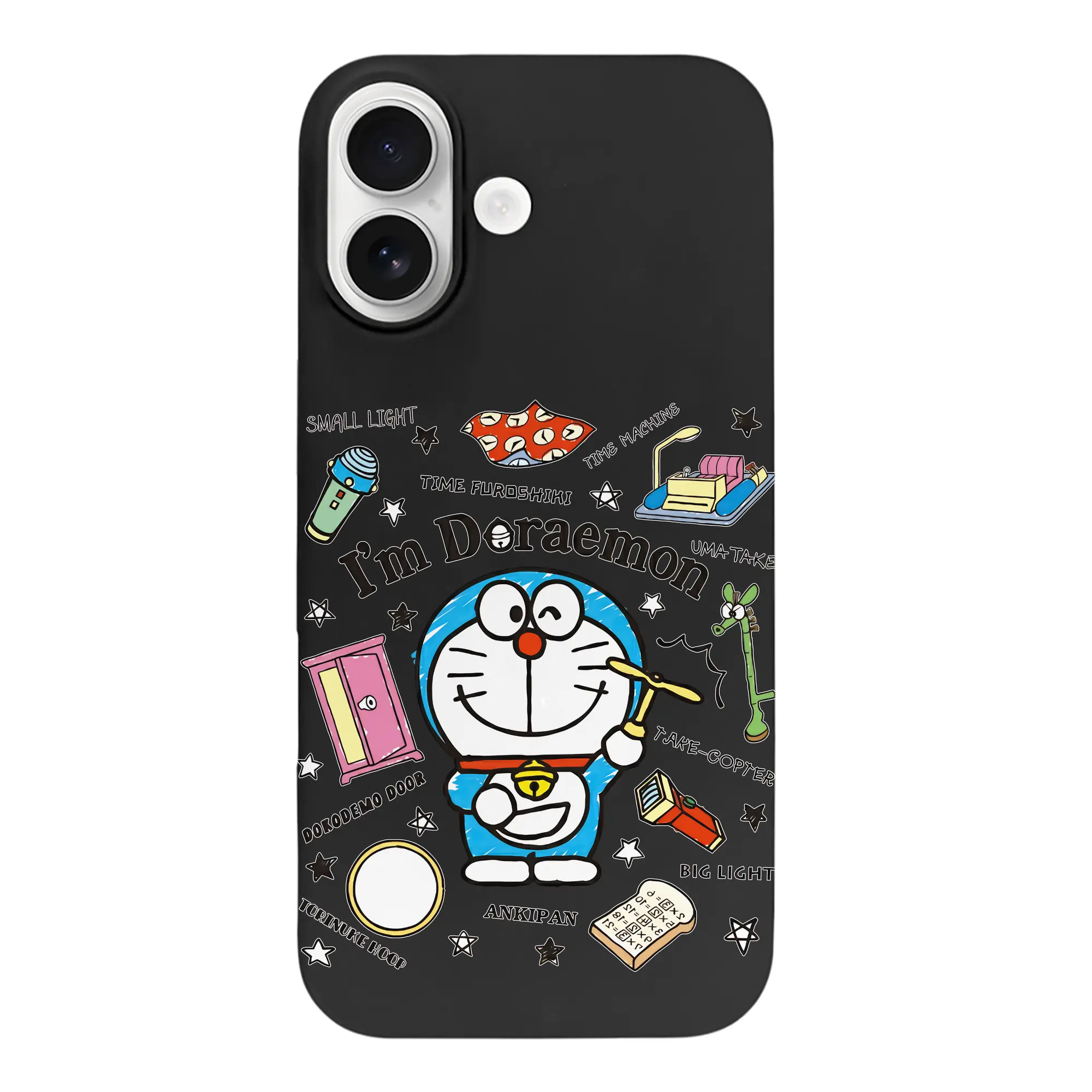 ドラえもん グッズドラえもん - iPhone 17 シリーズ シリコンケース 薄型 耐衝撃 指紋防止 ソフトタッチカバー 精密フィット 傷防止 保護ケース iPhone 17/17 Air/17 Pro/17 Pro Max 対応